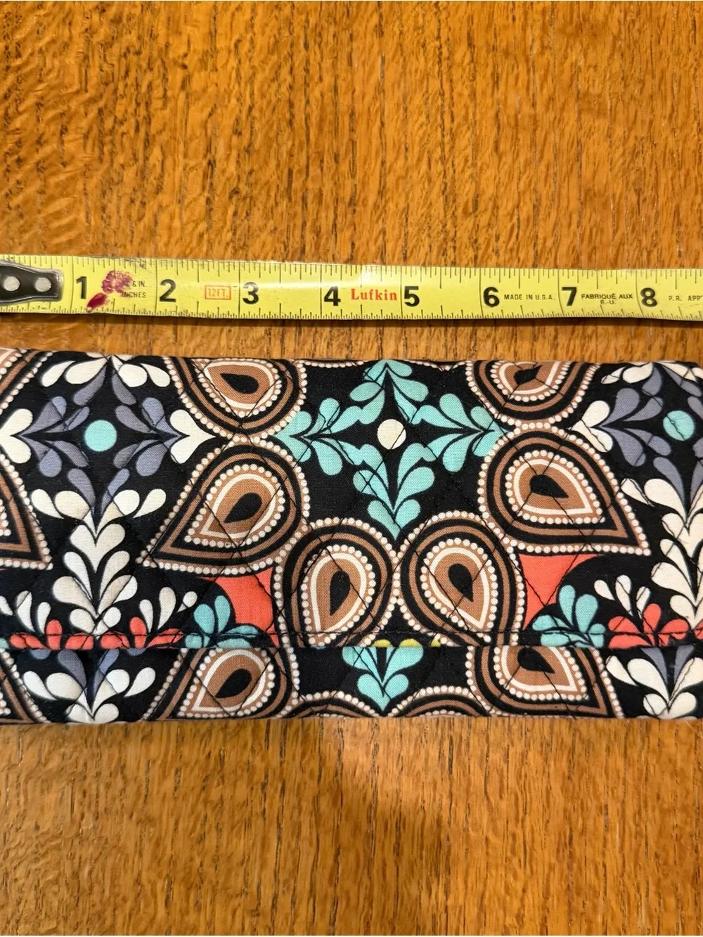 Vera Bradley trifold wallet, Sierra pattern, NWOT